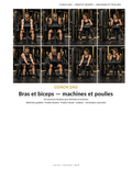 Pack Bras et biceps – Machines et poulies – 20 exercices illustrés | Coach Zag