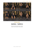 Pack Jambes – Haltères – 20 exercices illustrés | Coach Zag