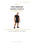 Pack Minceur Coach Zag — Programme complet 12 semaines