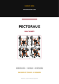 Pack Pectoraux sur Machines Coach Zag — Programme complet 8 semaines