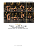 Pack Triceps au poids du corps – 20 exercices illustrés | Coach Zag