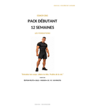 Pack Débutant Coach Zag — Programme complet 12 semaines